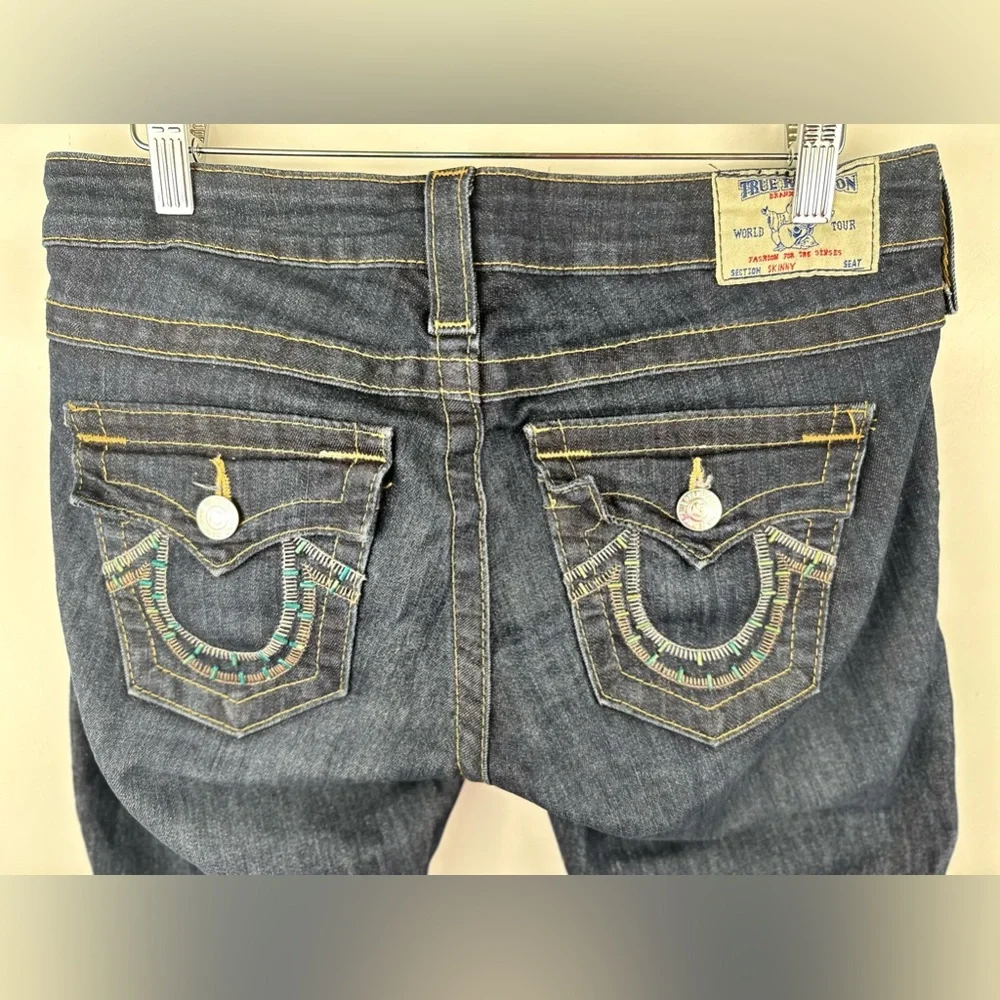 Women’s True‎ Religion jeans Skinny Back Flap Pocket Denim